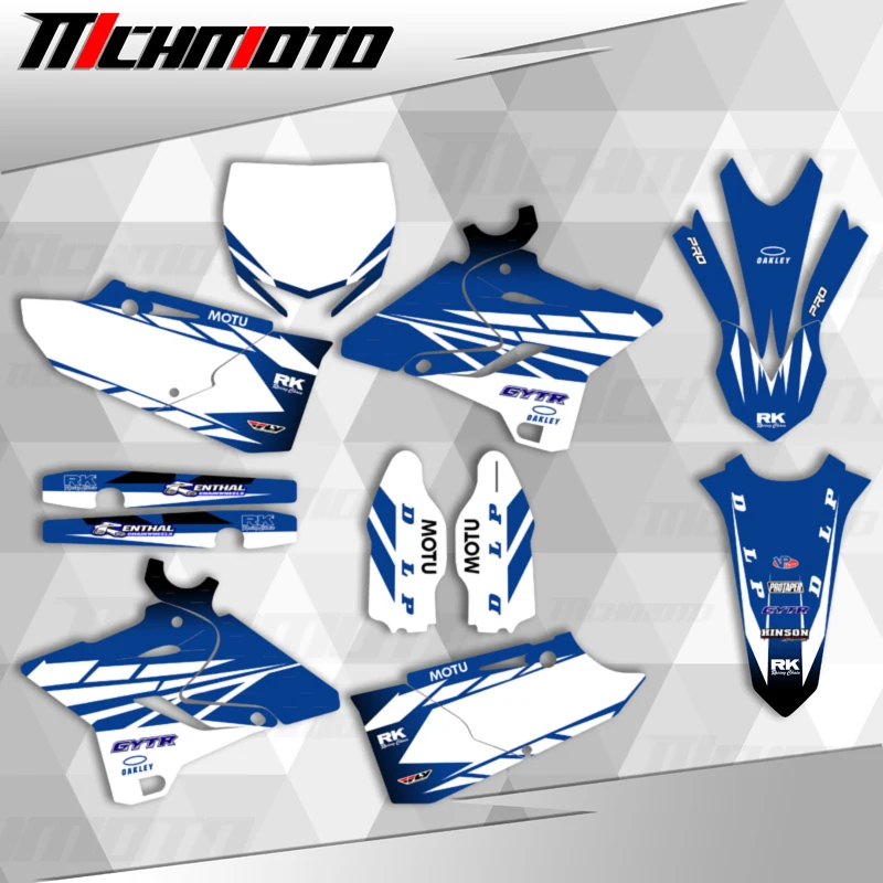 

Наклейки MCHMFG графические для YAMAHA YZ125 YZ250 2015-2021