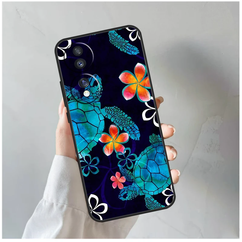 Swimming Freshwater Sea Turtles Protective Case