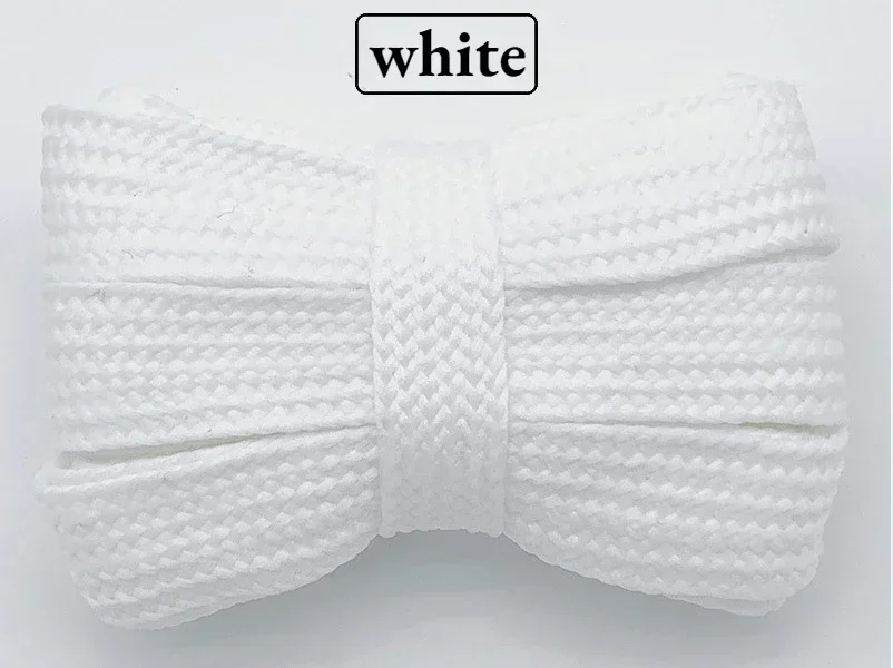 Premium Quality Colored Flat Soft Laces for Sneakers - 2cm Wide, Thickened Design