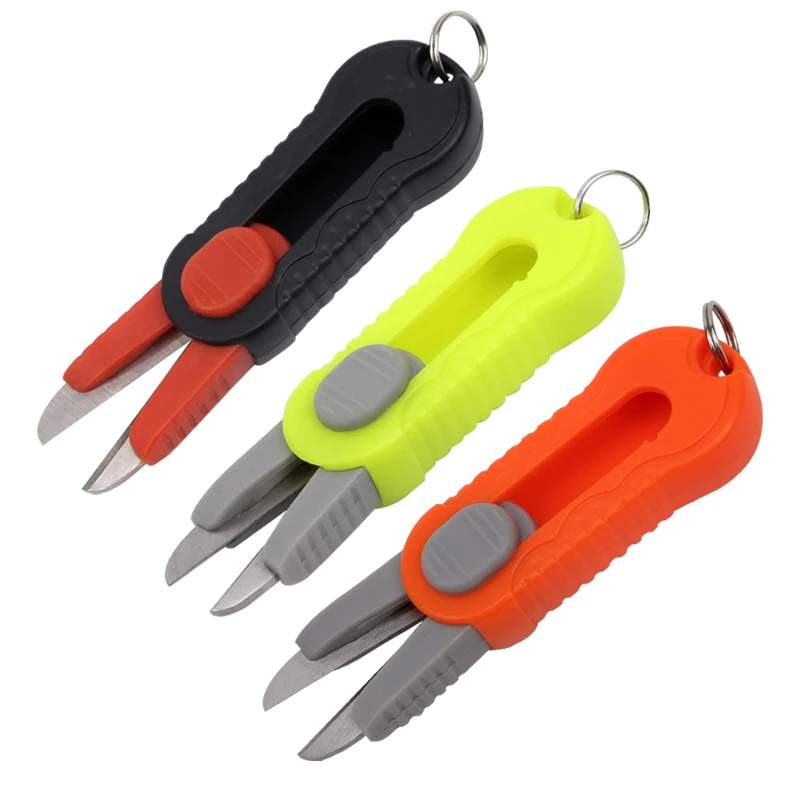 ORJD Foldable Fishing Scissor Portable Carbon Stainless Steel Knot Wire Braided  Line Cutter Tool Fishing Tackle Accessories - AliExpress