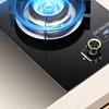 Explosion-proof Stainless Steel Gas Single Stove Desktop Gas Stove for Kitchen 5.2kw Large Fire Flame-out Protection Cooktops 5