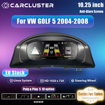Panel de Instrumentos Digital LCD para VW Golf 5 MK5 Años 2004 05 06 07 08, Tablero Virtual 1