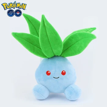 25-30cm New Cute Pokemon Oddish Plush Toy Anime Oddish Doll Cartoon Pokemon Plant Oddish plushie Kids Birthday Gift Room Decor 1