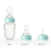 3In1 Safe and Practical Silicone Baby Bottle with Spoon Food Supplement Rice Cereal Bottle Squeeze Spoon Milk Feeding Bottle Cup 2