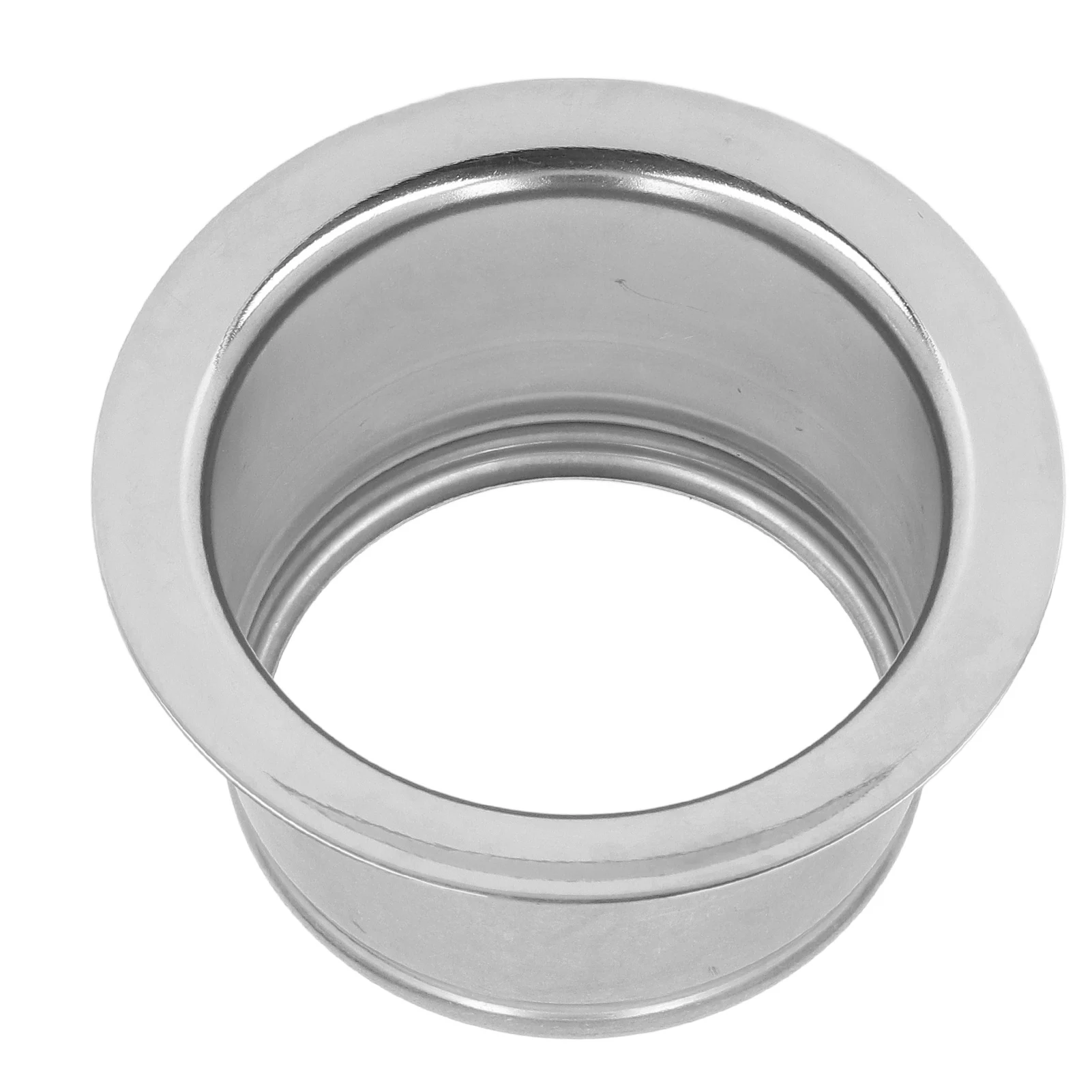 Description Picture 2 of item114mm Extended Sink Flange Stainless Steel Deep Garbage Disposal Flange Kitchen Sink Flange Replacement Accessories