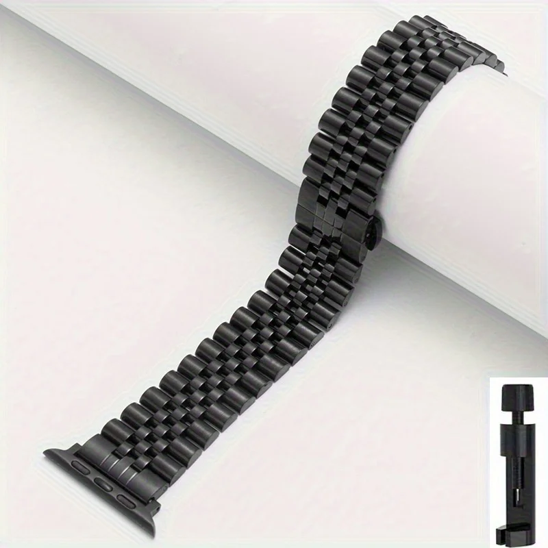 Stainless Steel Strap For Apple Watch Band Series 11/10/9/8/7/6/5/4/3/SE 3 thumbnail 12