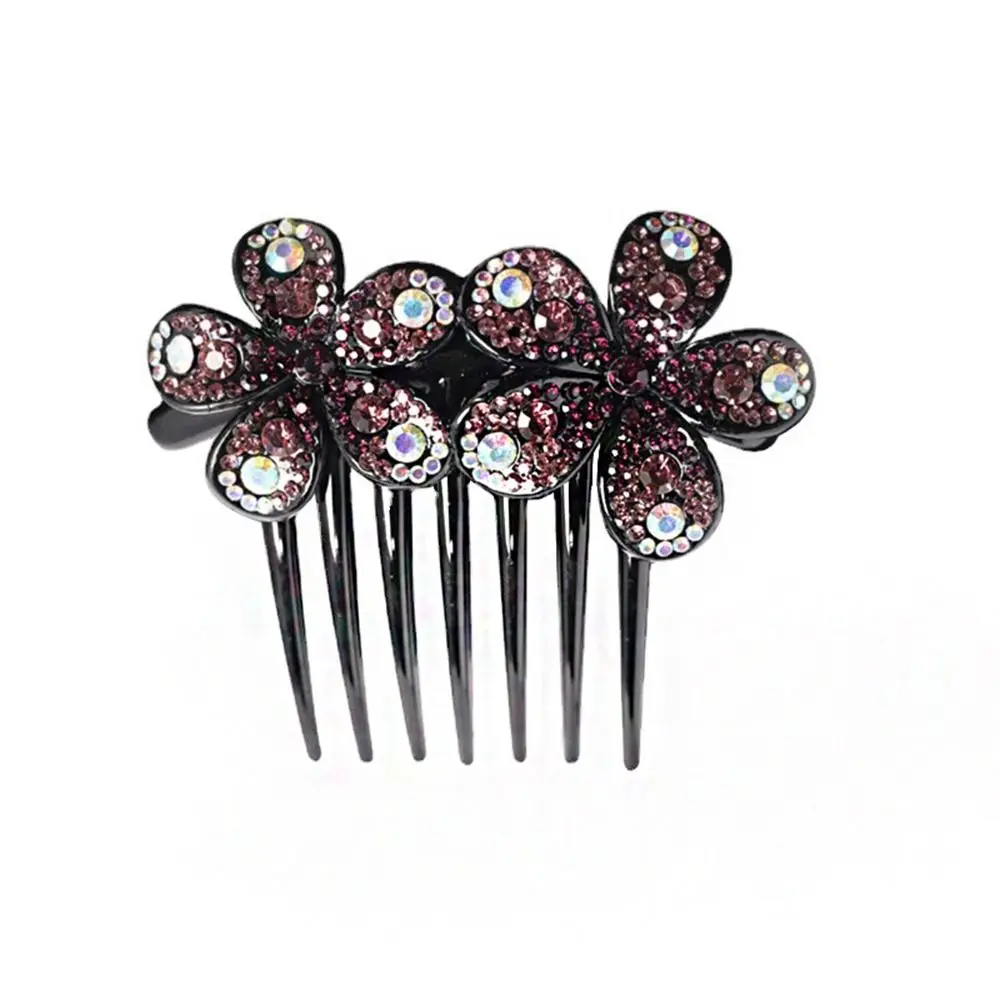 

Винтажный милый головной убор из циркония держатель для конского хвоста для девочек корейские заколки для волос для мам женская заколка для волос