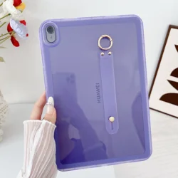 Copertura Soft Trasparente con Bracciale per Tablet da 11 Pollici