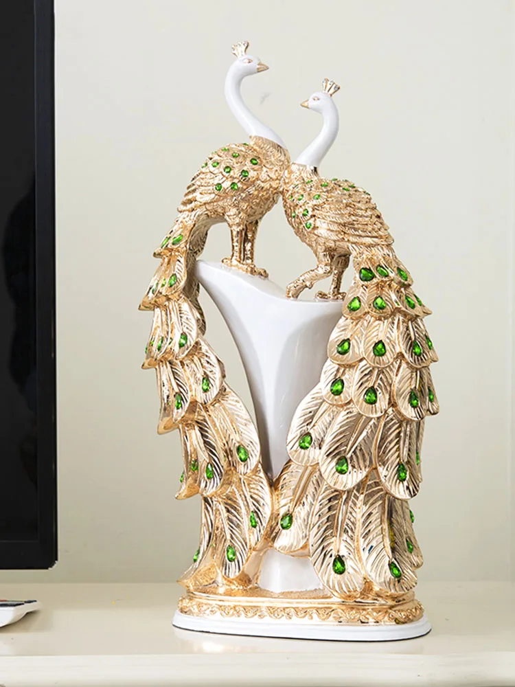 

Статуя павлина, декорации, креативная гостиная, ТВ-шкаф, крыльцо, книжный шкаф, домашнее украшение для винного шкафа, свадебное искусство