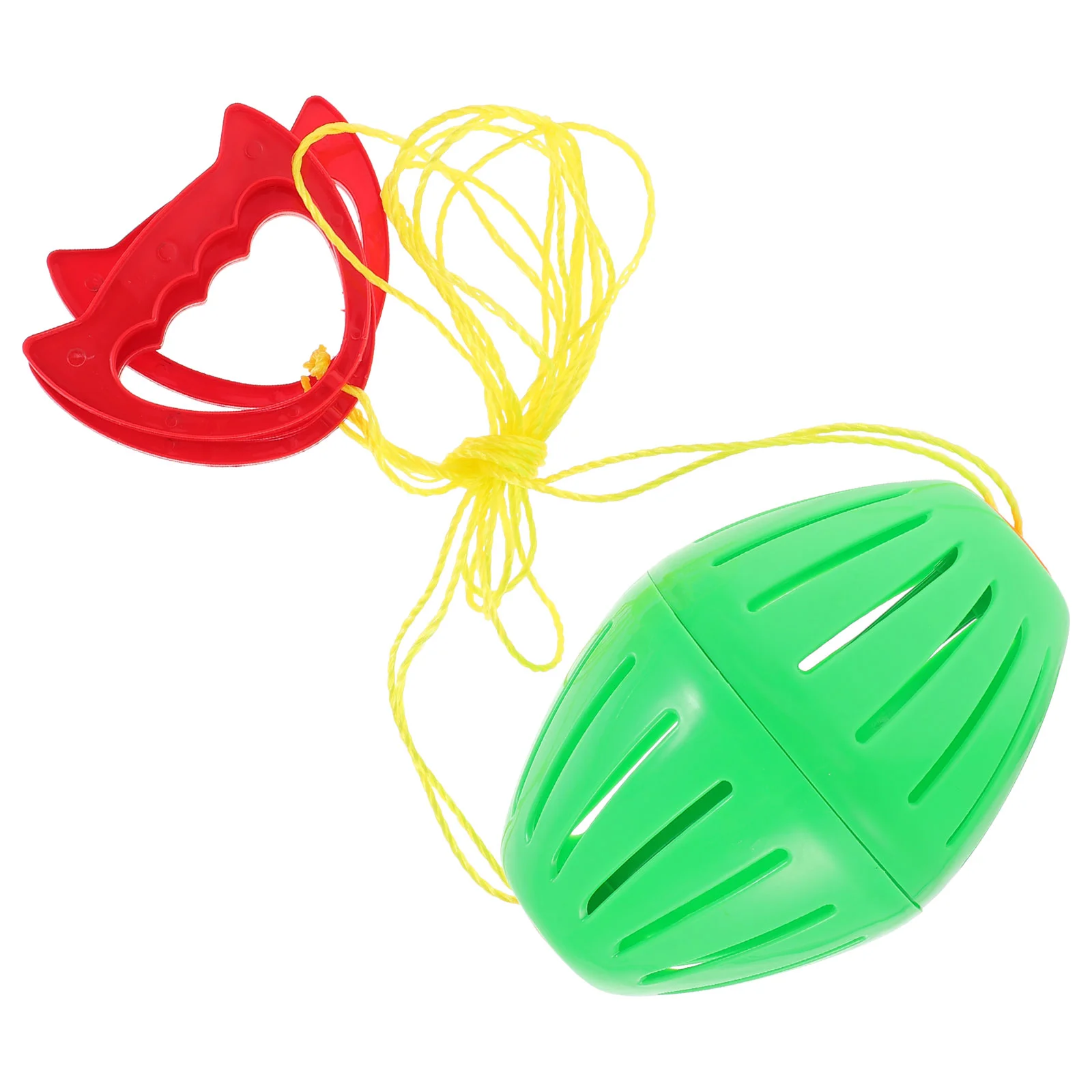 

Plastic Pull Ball Toys Childrens Interactive Balls Fitness for Kids Double Outdoor Sliding Indoor Shuttle