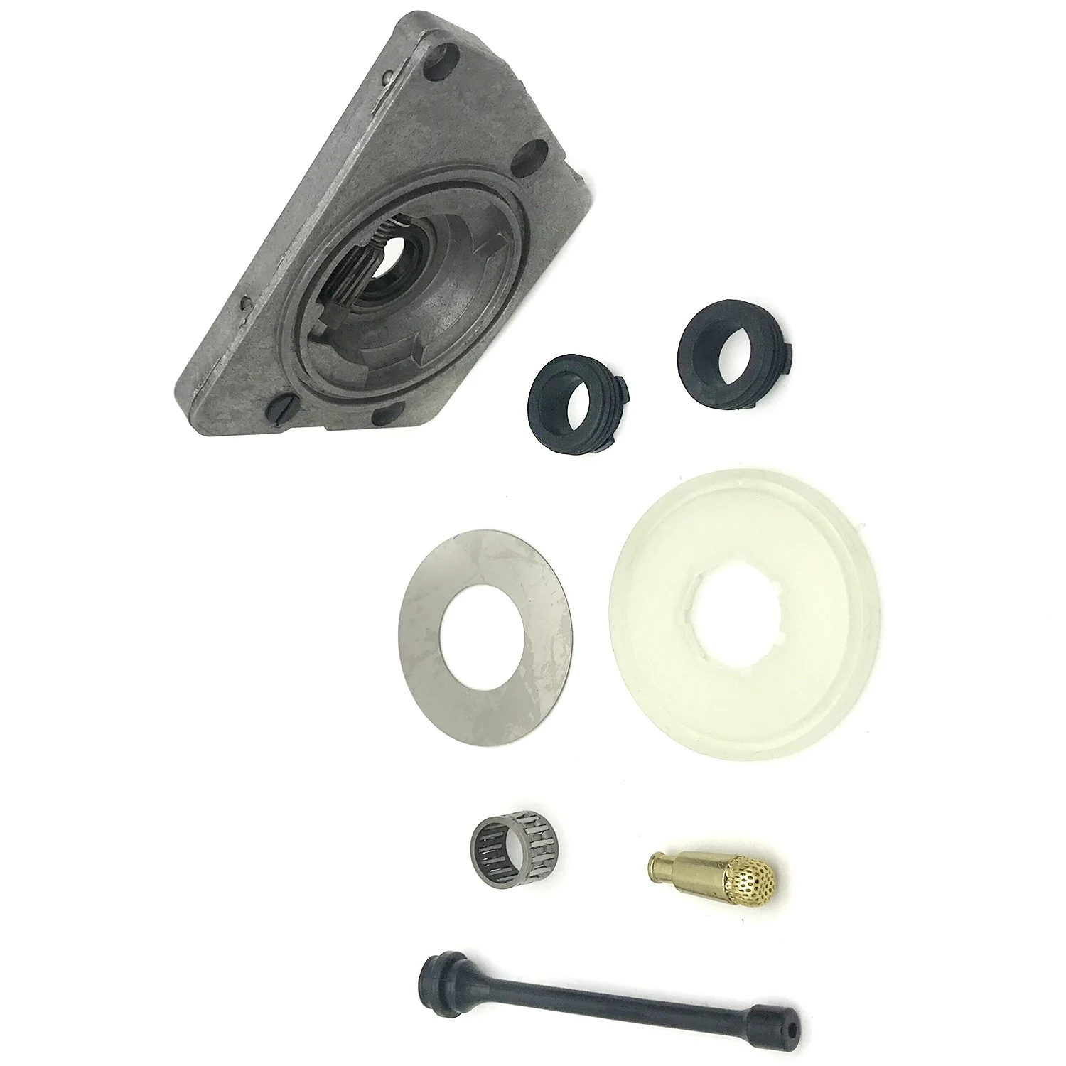 Oil Pump Worm Gear Dust Washer Hose Filter Kit Fit for HUSQVARNA 61 66 266 268 272 XP 266XP 268XP 272XP Chainsaw Parts