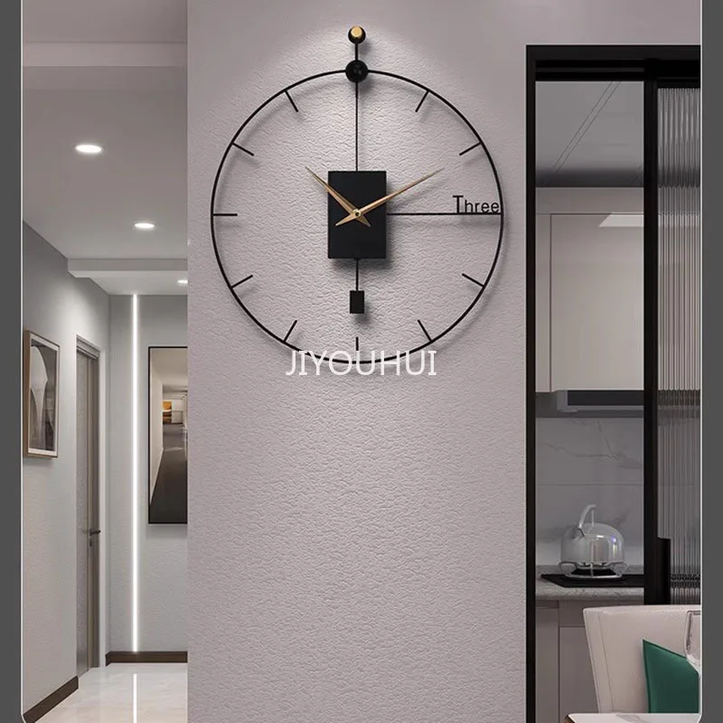 

Numbers Minimalist Luxury Wall Clocks Oriental Art Fun Industrial Classic Wall Clock Design Horloges Murales Bed Room Decoration