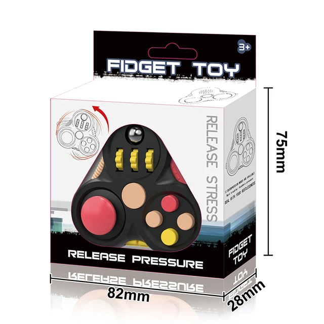 Fidget Pad Decompression Handle Gyro Gamepad Fingertip Game Creative Artifact Pop It Stress Relief Spinner Autism Sensory Toys 4