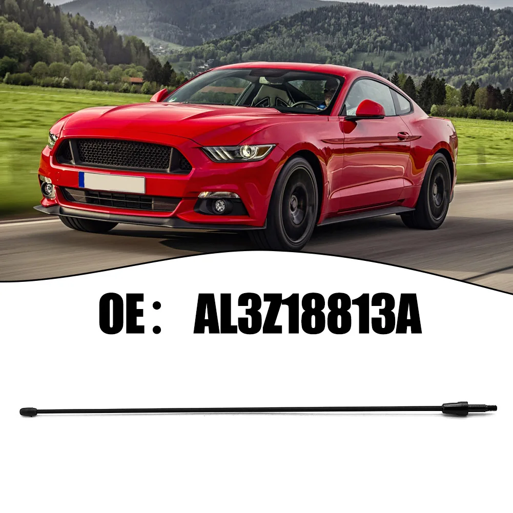 13 Pollici Black Antenna Mast Power Radio Am/Fm Per Ford Mustang 1979-2009 Muslimah Car Antenna Mast Accessori Auto