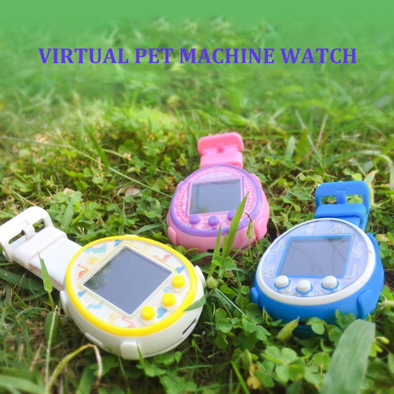 Newest Virtual Cyber Pet Original 90s Electronic Pet Color Kid Puzzle Toy Digital HD Screen E-Pet Fencing System Interactive Toy 2