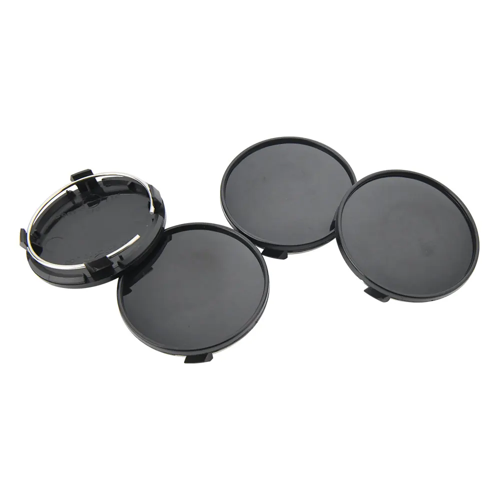 Set 4 Coprimozzo Bmw 4 Coprimozzo Per BMW - Diametro 56/68 Mm, Tappi Per Cerchione, Nero, Nuovi Brabham Bmw