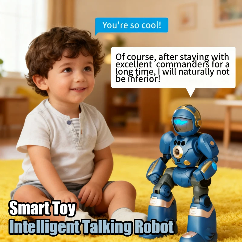 Intelligent Robot Toy with Voice Control and Music for Kids