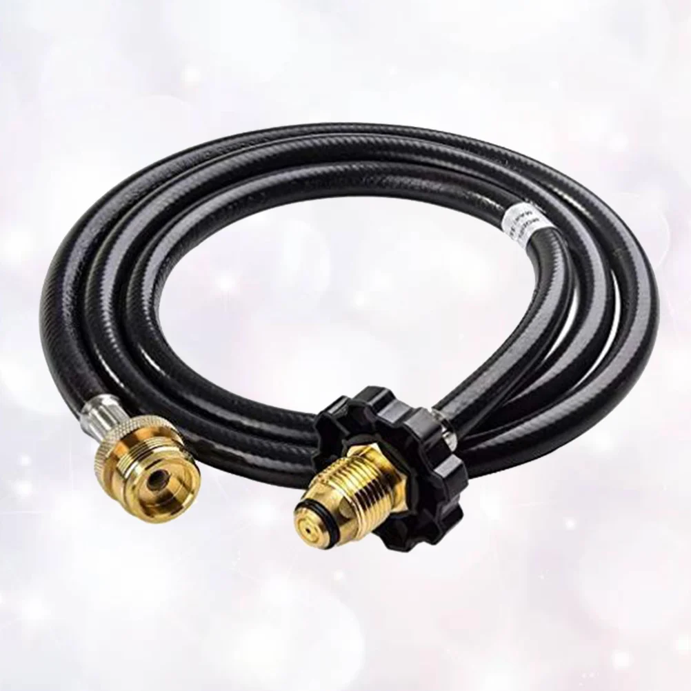 

Propane Refill Adapter Flat Tank Gas Pipe Stove Hose Cylinder Rubber Double Sided