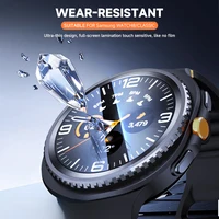 Verre trempé 9H pour Samsung Galaxy Watch 4 5 6 7 8 40/44mm Classic 42/46mm Watch7 Watch8 44 40mm, Film protecteur d'écran HD 3