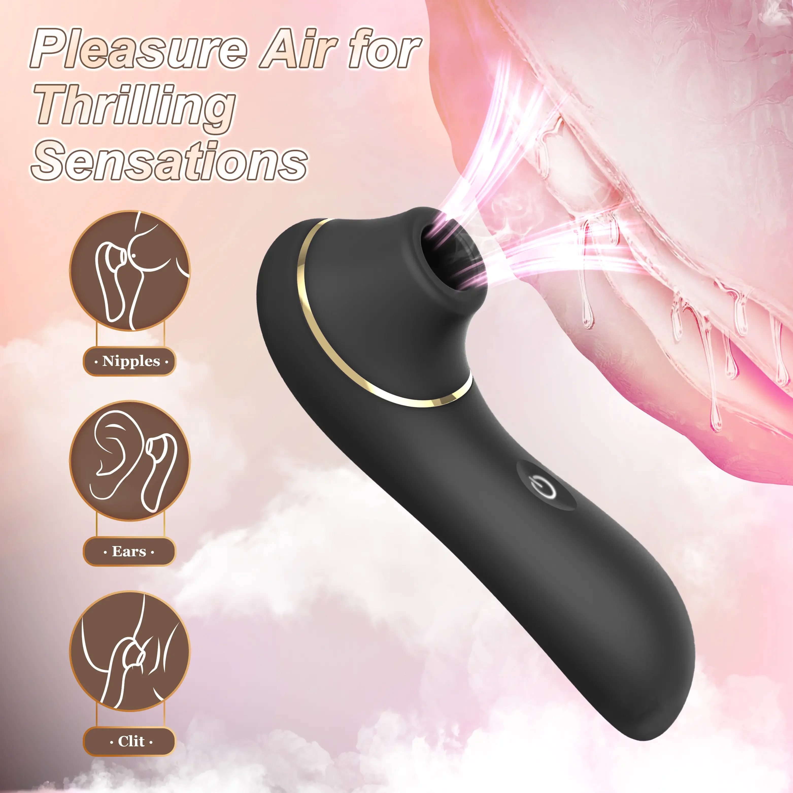 Mini Clitoral Vibrator Woman G-spot Nipple Sucking Clitoris sucker pussy dildo Stimulator Adults sex toys for couples girls 18