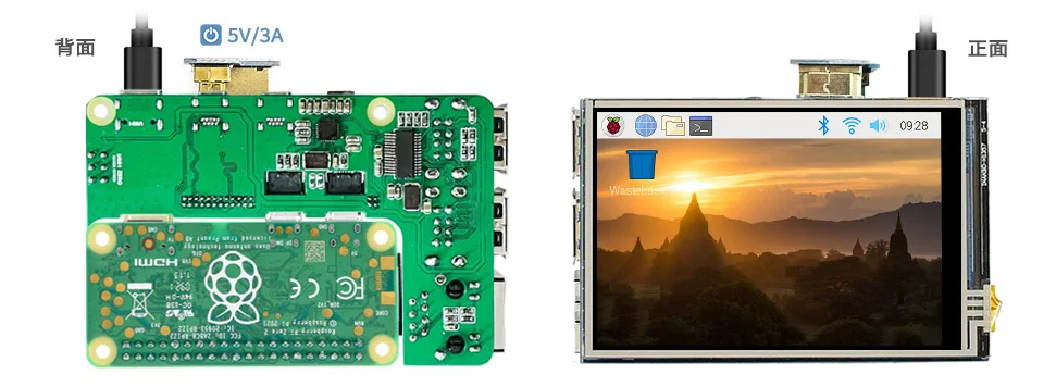 Raspberry pi zero 2w para 3b 4b