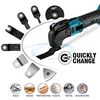 Cordless Oscillating Multi Tool 6 Gears Variable Multifunctional Power Tool Machine For Makita 18VBattery With Accessory 6