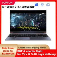 Newest Ultra Slim Gaming Laptop 16.1” FHD IPS Large Screen Nvidia GTX 1650 4G Intel Core i9 10885H i7 PC Gamer Windows 11 WiFi 1