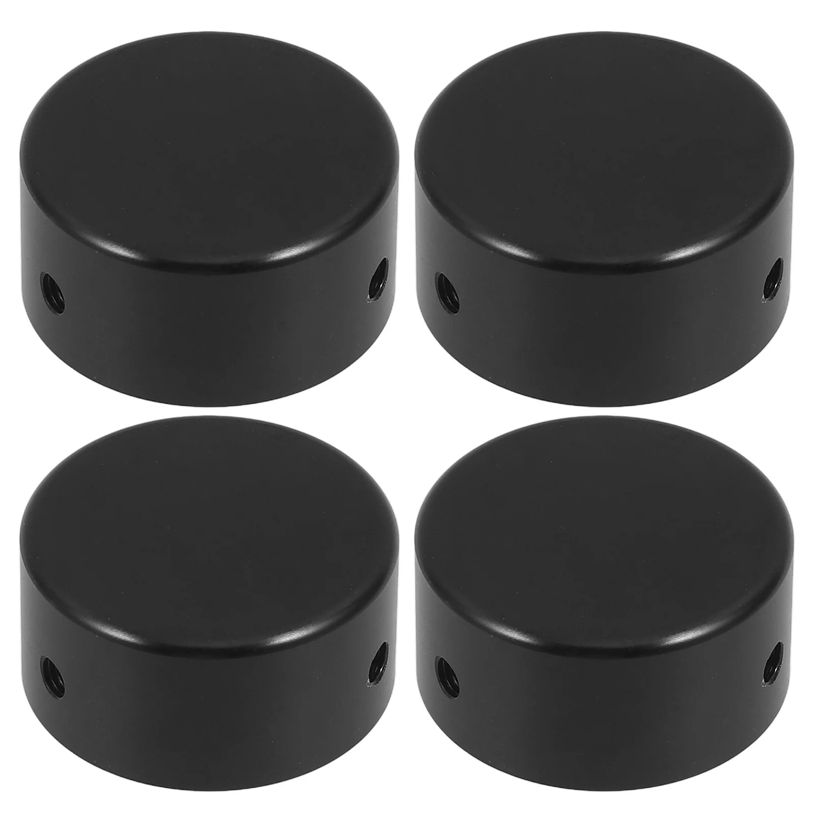 

4 Sets Effect Pedal Cap Replacement Footswitch Topper Music Instrument Tool Guitar Effects Nail Caps Spike Part Metal Toppers