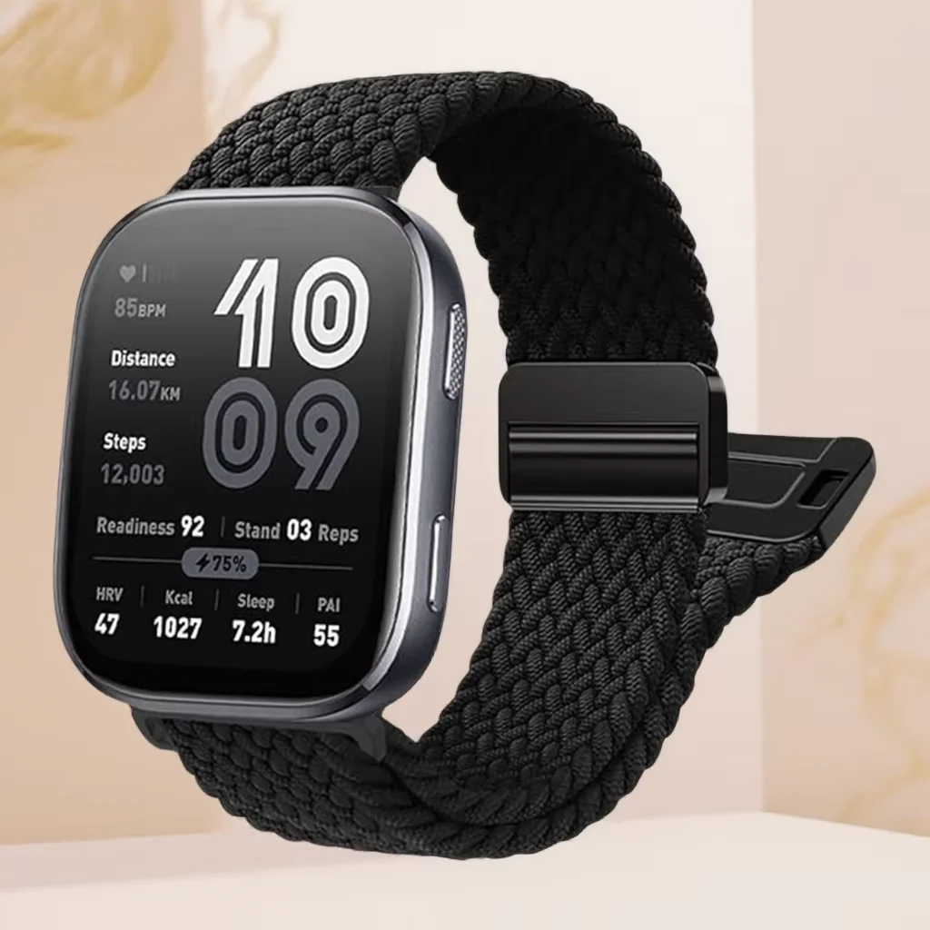 Magnetic Sport Braided Stretchy Strap Replacement Wristband