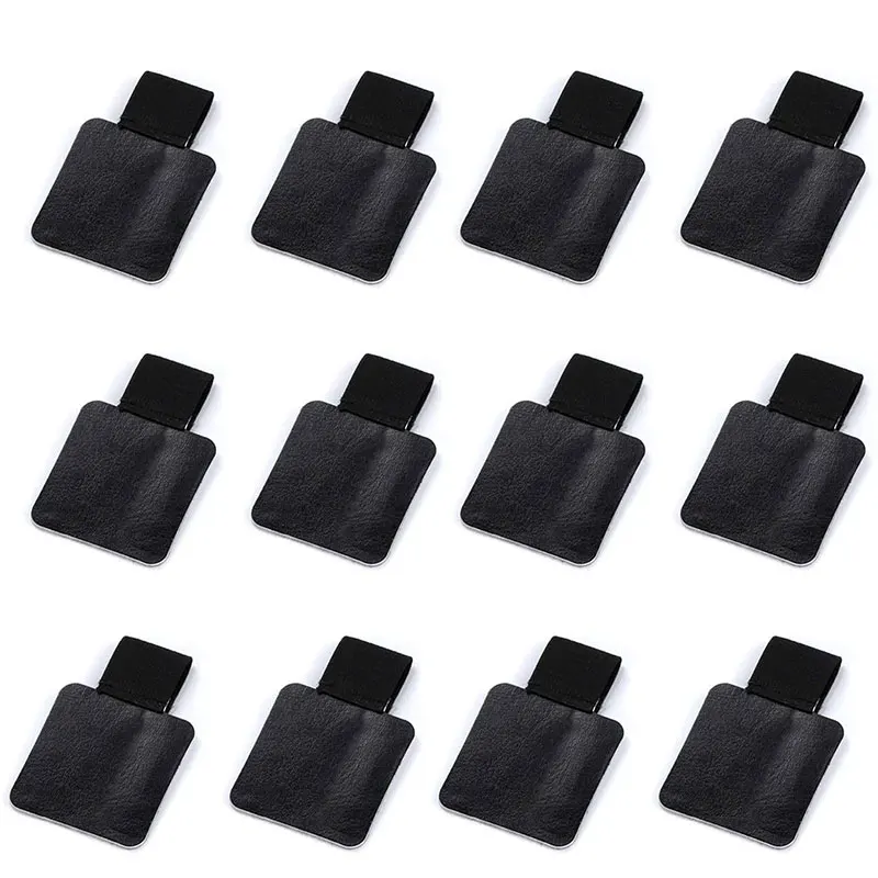 

12 Pack Pen Loop Holder, Self-Adhesive Pen Holder Pencil Elastic Loop For Notebooks, Journals, Calendars