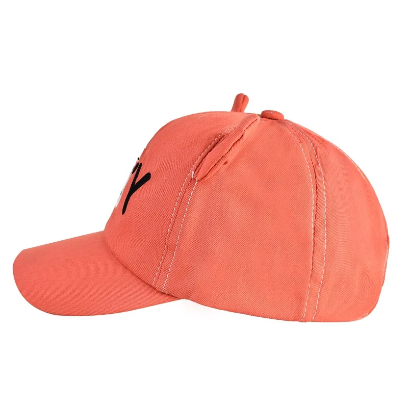 Casquette de baseball pour bébés garçons et filles, chapeau de soleil pour nourrissons, casquettes mignonnes pour tout-petits, ours de dessin animé, printemps et été, 6-36M