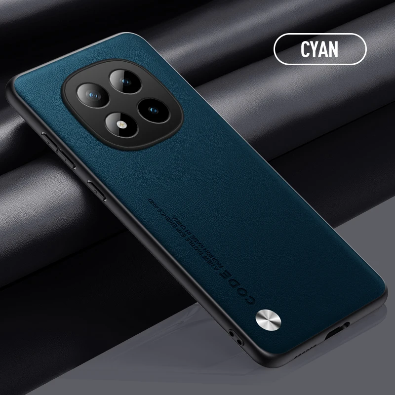Schlichte Lederhülle Hautfreundlich Sturzsicher für Xiaomi Poco X8 Pro Max M8/7/6 Pro Redmi Note 15 Pro 4G/5G 15ProPlus Schutzhülle – Detail 13