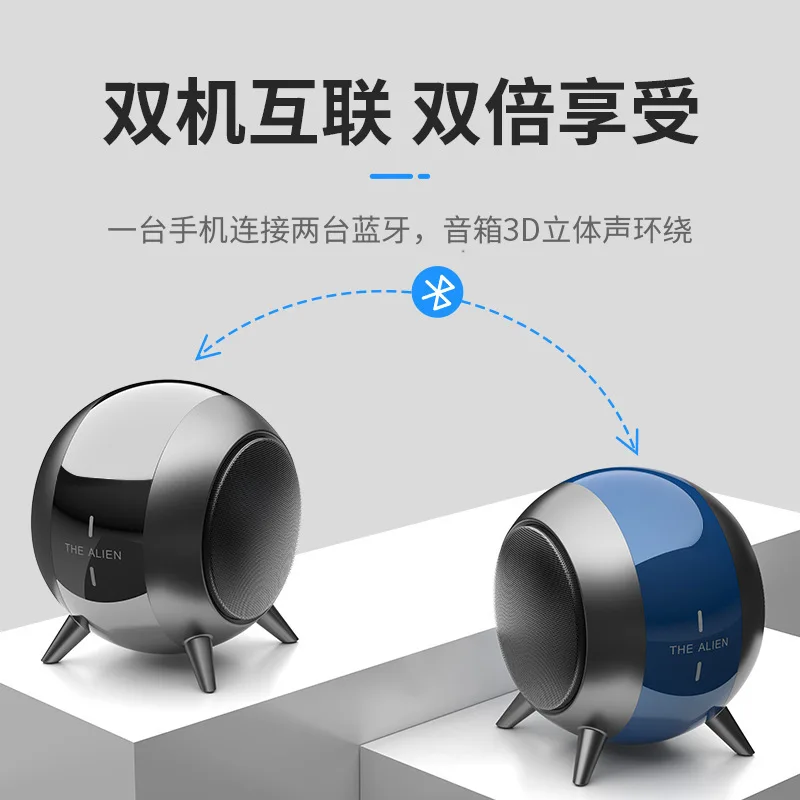 

56565464 Bluetooth speaker outdoor waterproof plugg-in card sand home caomputer subswoofer large volume wireless sound