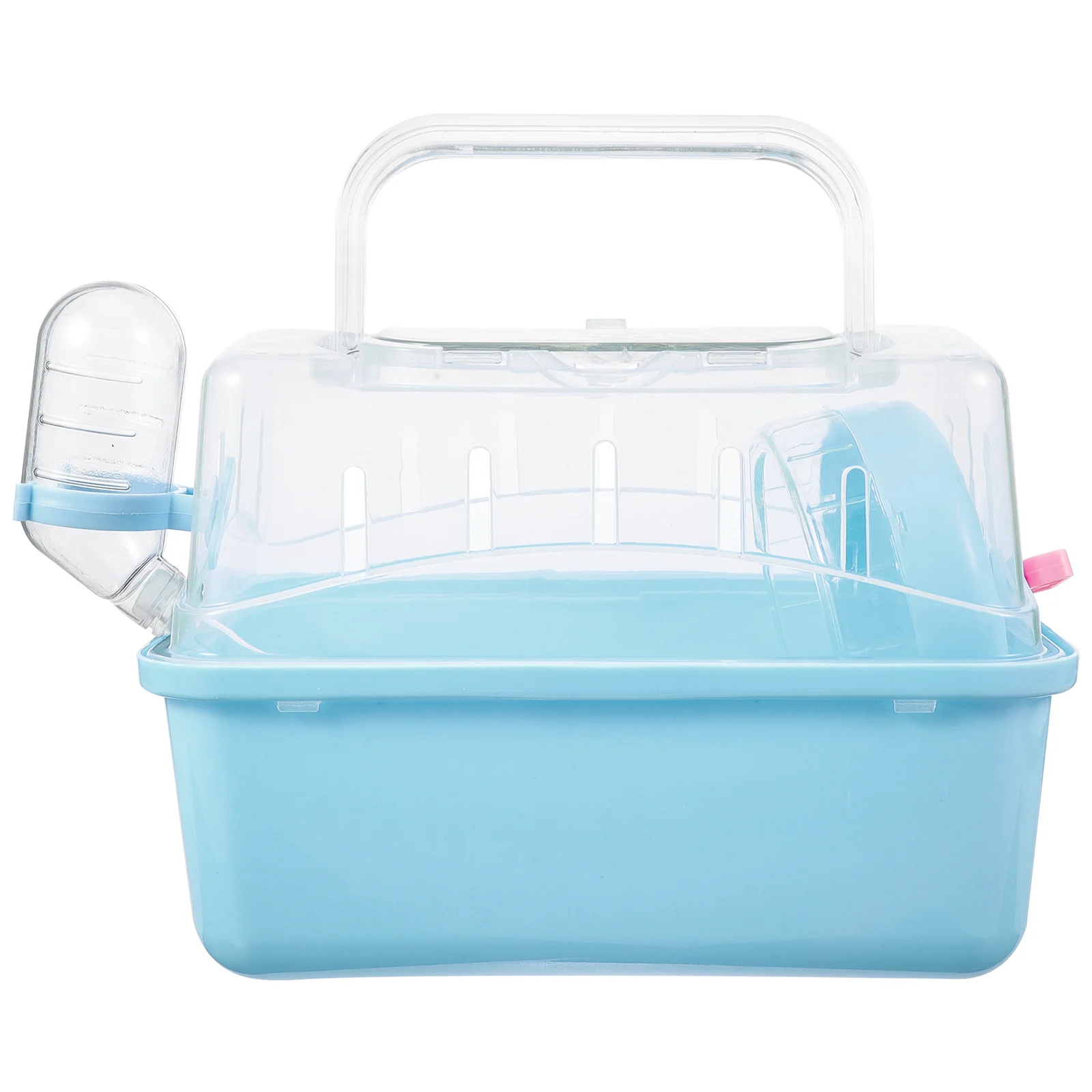 

Small Animal Cage Portable Outdoor Carrier Travel Hamster Cage Handles Hedgehog Hamster Rat Bearded Dragon Ferret