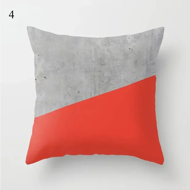 Fana Stampata Rossa Fora Quadrata Frana Geometrica Carina Cuscino Moda Auto Decorazione Articoli Per La Casa