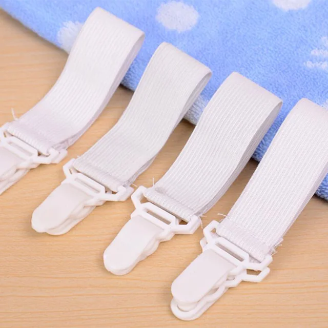 4/8 Pcs Elasztikus Ágynemű Matrac Borító Takaró Megfogók Klip Tartó Rögzítőelemek Készlet Otthoni Textil Tartozékok - Image 4