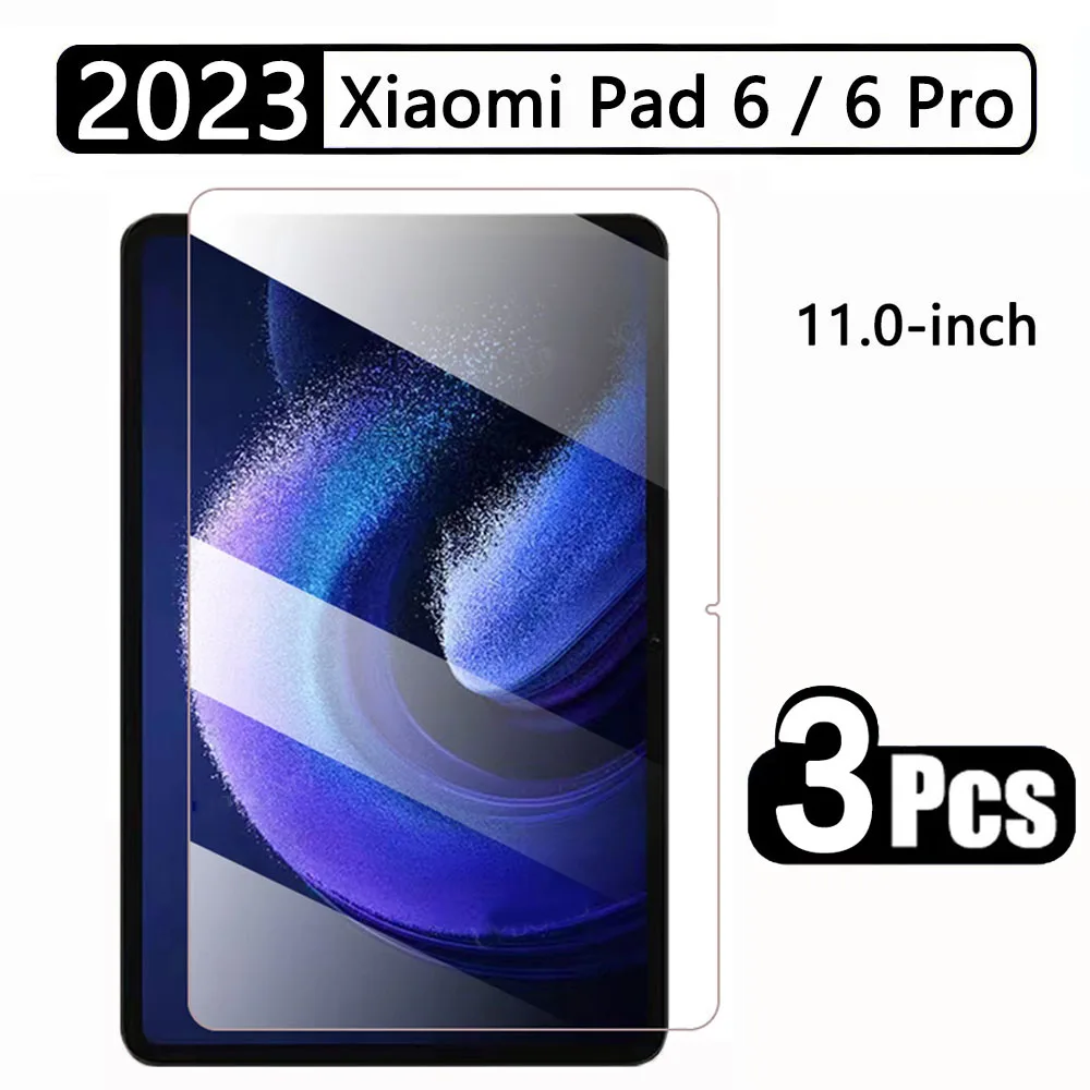 

(3 упаковки) Закаленное стекло для Xiaomi Pad 6 / 6 Pro 11 2023 11 ''защита экрана от царапин