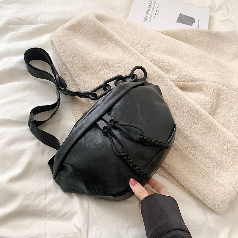 High-grade Versatile Messenger Bag Women's Crossbody High Quality Fashion Chain Purse Luxury Cute  Handbags For Women Fanny Pack