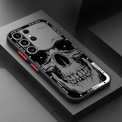 Skeleton Skull Design Phone Case - Premium Protective Cover - Galaxy S20 FE (Mix01)