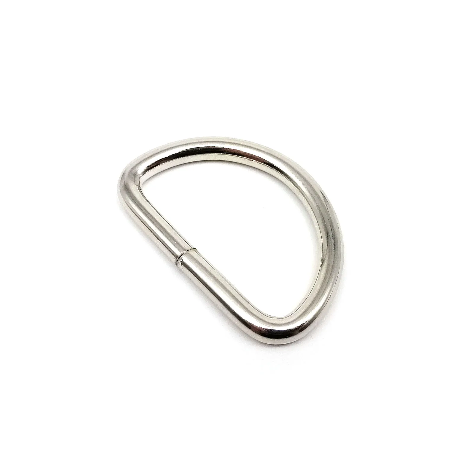 High-Quality Metal Leather Strap and Chain with D-Ring Buckle Clasp