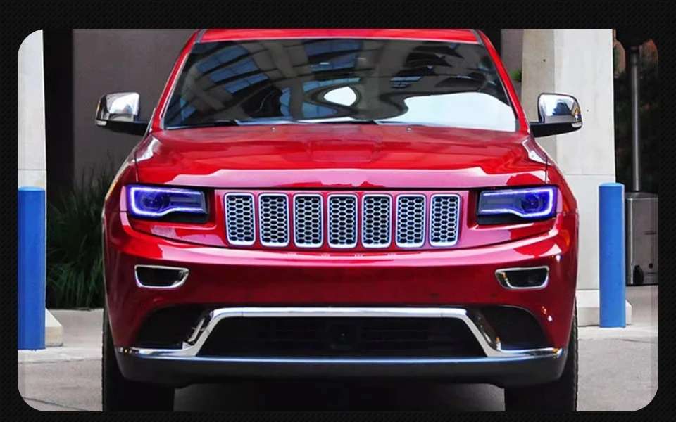 Car Lights for Jeep Grand Cherokee LED Headlight 2011-2016 Compass Head Lamp Drl Projector Lens Automotive Accessories