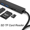 Aluminium 8 Ports USB 2.0/3.0/TYPE-C 3.1 HUB  TF SD Card Reader For Mobile hard drive   printer phone speaker mouse keyboard USB 2