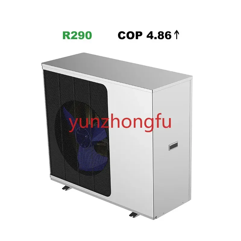 Low Temperature R290 Gas Full Inverter Monoblock Heat Pump ing Cooling Water