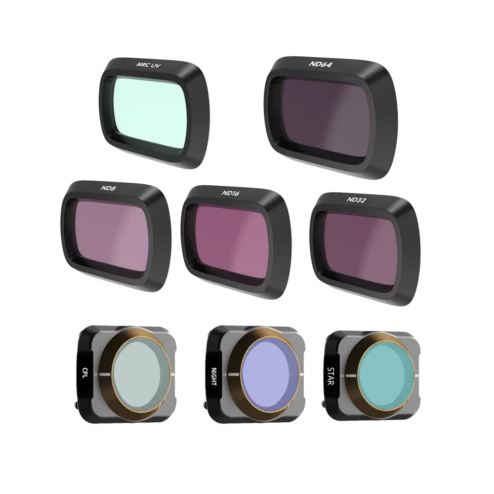 Drone Filter For DJI Mavic air 2 UV CPL ND 8 16 32 64 1000 Star Natural Night Filters Air2 Protect  Camera Lens Accessories 6