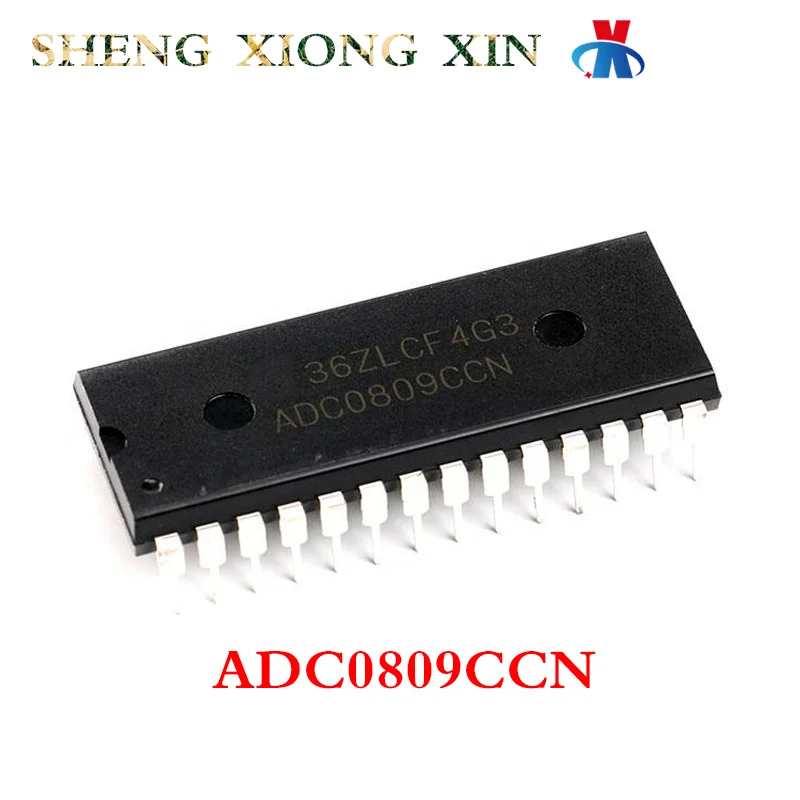 

5pcs/Lot 100% New ADC0809CCN DIP-28 8-bit A/D Converter ADC0809 0809 Integrated Circuit