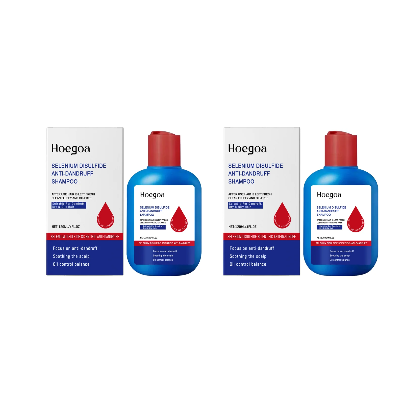 شامبو كبريتيد السيلينيوم للتنظيف العميق وإزالة الق...