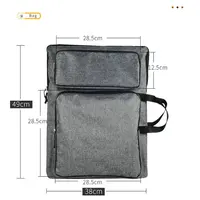 Good Quality Art Portfolio Case A3 Art Bag Children Waterproof Drawing Portfolio Case Artist Backpack Multi Colored Drawing Bags 5