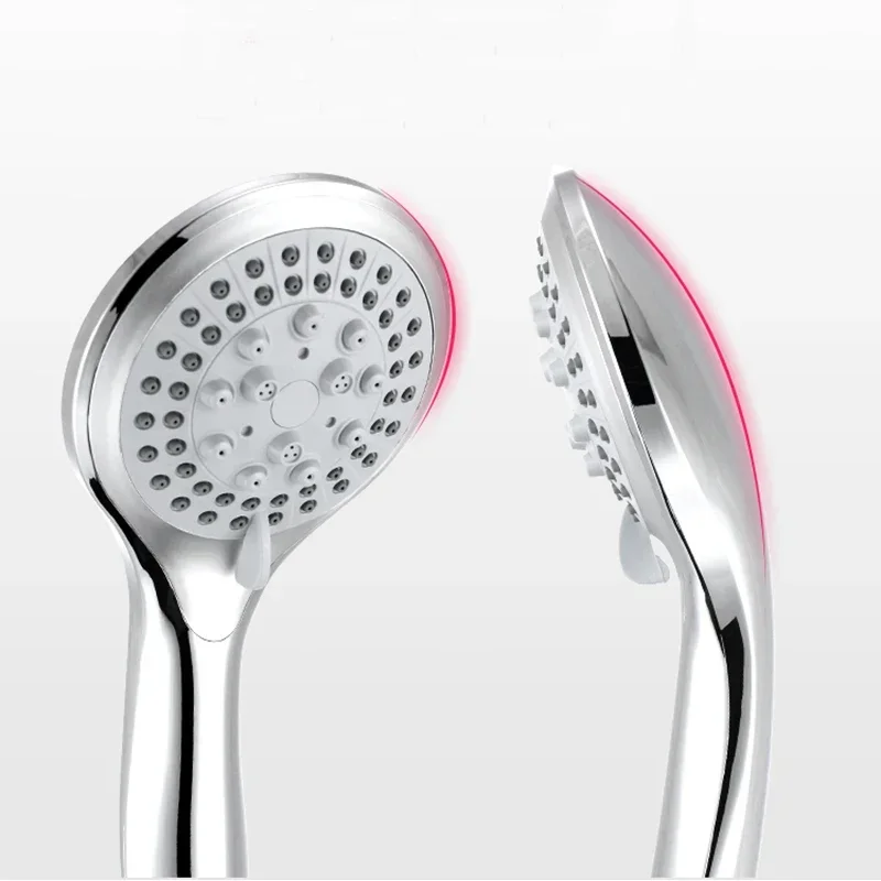 High Quality 5 Modes Round Rain Shower Head with Hose Sets Shower Holder for Bathroom Shower Accessories  Douche 5