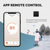 WiFi Smart Home Heating Knob Thermostat Temperature Controller For Water Gas Boiler Electric Heating Works with Alexa GoogleHome - Image 4