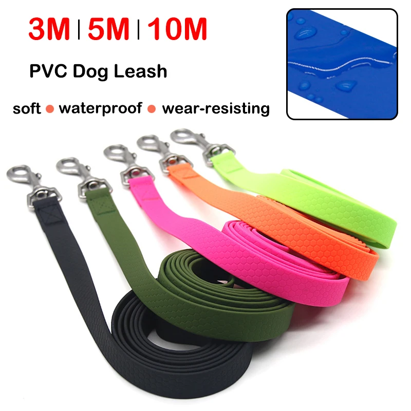 Laisse pour chien en nylon moulé pour animaux de compagnie, laisse de bain  durable avec structure rotative en métal, petits et moyens chiens, 120cm -  AliExpress